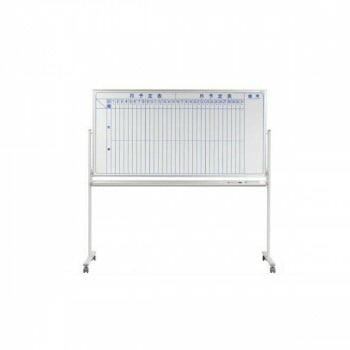 馬印　MAJI series（マジシリーズ）片面脚付　スチールホワイト　予定表　W1872xD610xH1810mm　MV36TMN