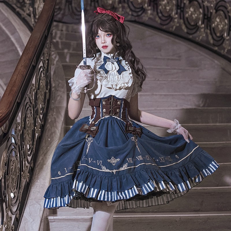 ロルタドレス半袖スーツよくスチームパンクロリータ 10,234円