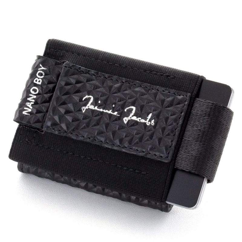 NANO BOY POCKET Diamond Black 財布 革 フラグメントケース マネークリップ カードケース 小銭入れ 1,JJ-NBP_07