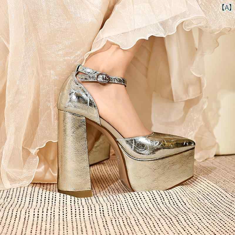 【人気SALE】ハイヒール レディース パンプス 美脚 厚 太ヒール 歩きやい チャンキー ウェディングシューズ 小柄 足が 疲れにくい 防水 靴 花嫁 ウェディングドレス