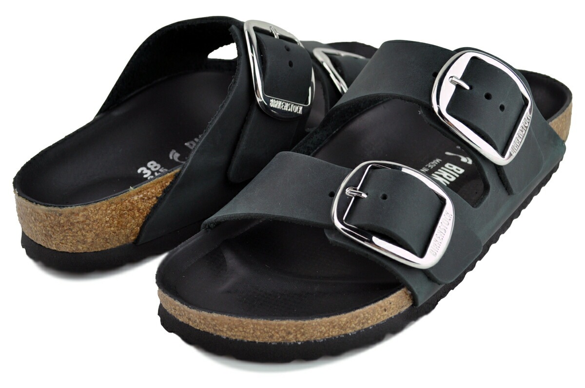 アリゾナ ビッグバックル ナローフィット ブラック 1011075