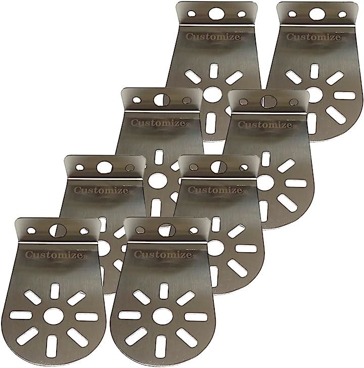 マーカーランプ ステー トラック用品 バスマーカー L型ステー 45角取付可能 10折り曲げタイプ ステンレス 6,125円