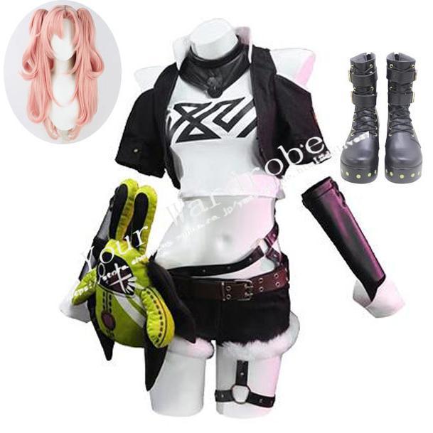 ゼンレスゾーンゼロ Zenless Zone Zero 風 ニコ・デマラ Nicole Demara コスプレ衣装 ウィッグ コスチューム 変装 クリスマス仮装