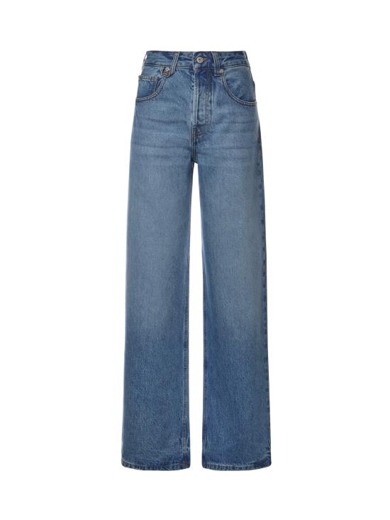 JACQUEMUS Women Denim Pants PAW00036AD00038 33C BLUE TABAC