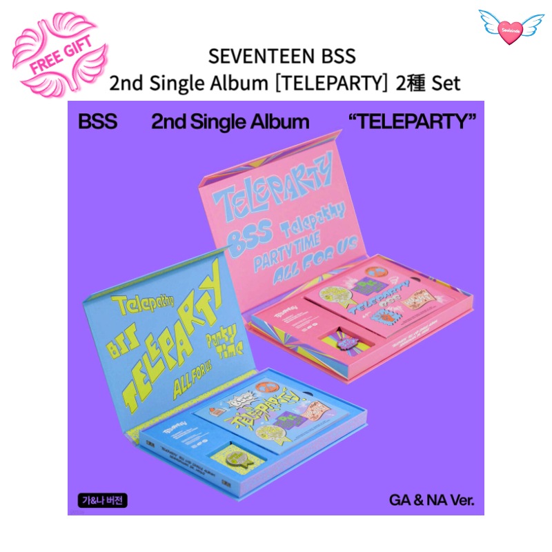 SEVENTEEN BSS 2nd Single Album [TELEPARTY] 2種 Set
