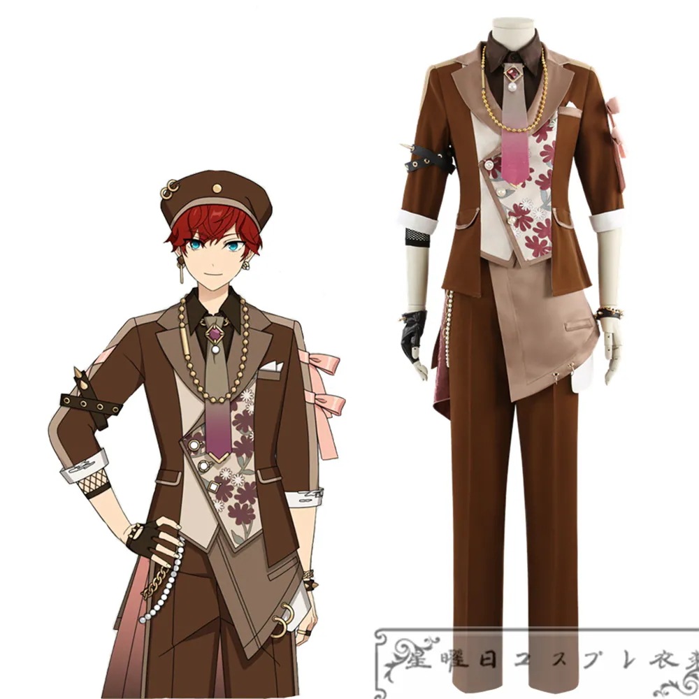 あんスタ クロススカウト・devoted to you／PURE 天城一彩 神崎颯馬 三毛縞斑 コスプレ衣装 コスチューム