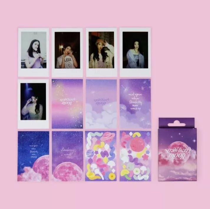 (未開封新品) IU STRAWBERRY MOON OFFICIAL GOODS POLAROID STICKER SET 5,548円