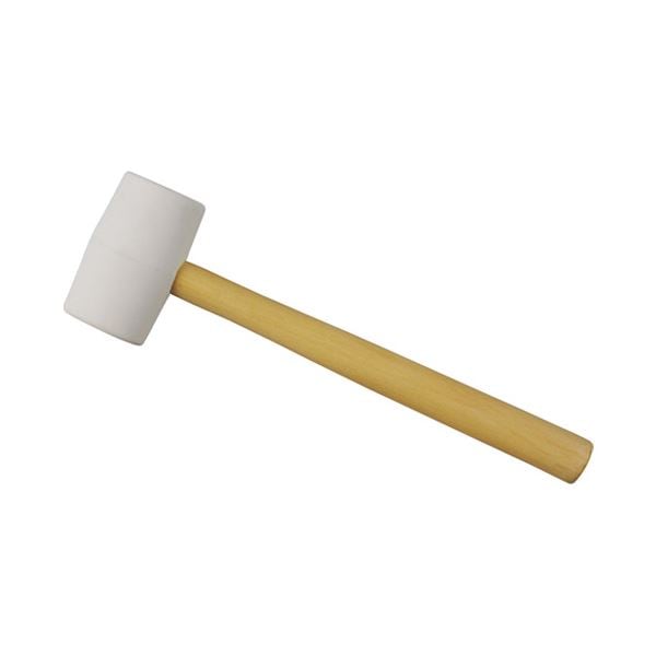 （まとめ）土牛産業 白いゴムハンマー 230g（x10セット） 13,848円