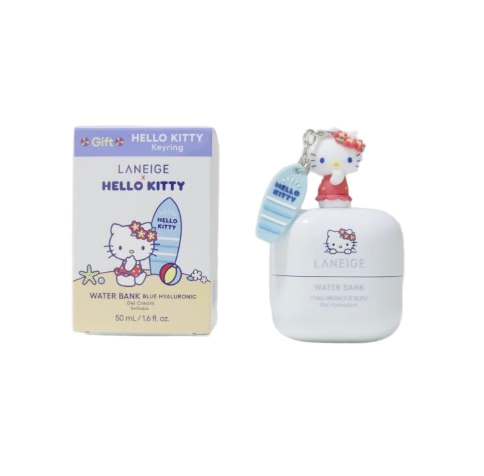 [ハローキティコラボ] ウォーターバンク ジェルクリーム 45ml +キーリング贈呈 キーリング贈呈