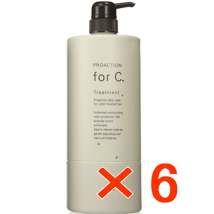 【送料無料】 ナンバースリー 003 ／ forC. ／ プロアクション フォーシー トリートメント 1000g ポンプ 【6個セット】 9,850円