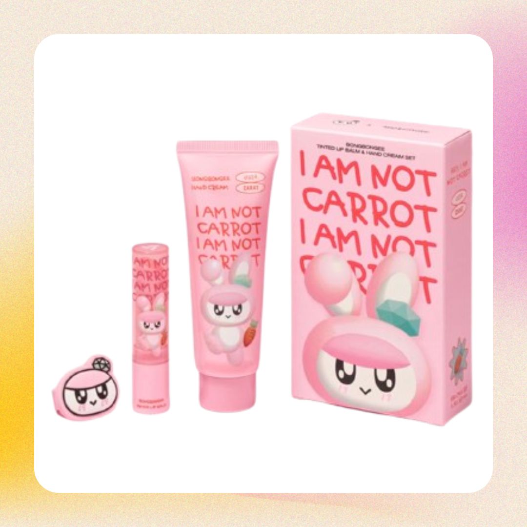 【アモーレモールXハイブ】 ボンボンイ ティントリップバーム ＆ ハンドクリーム セット