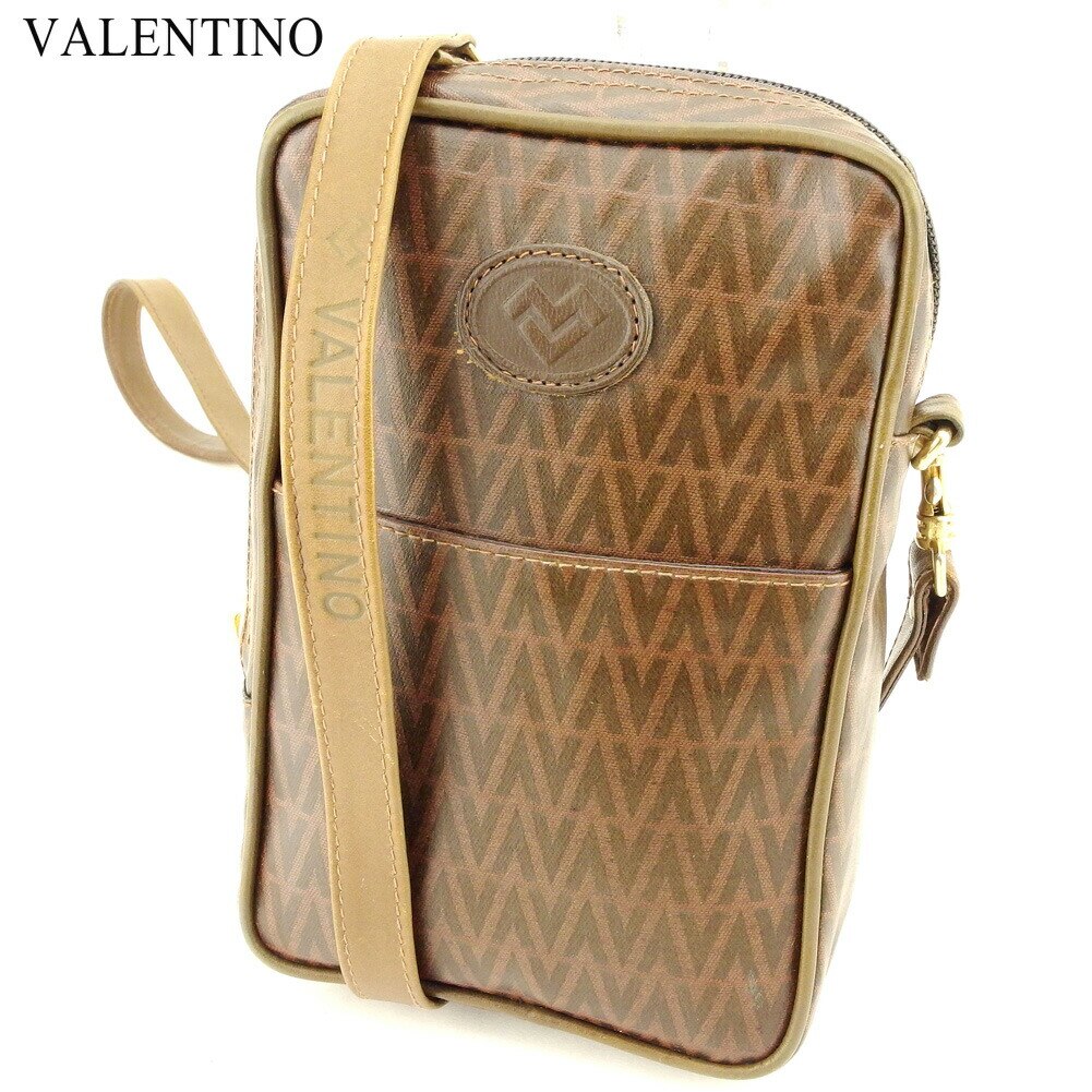 ショルダーバッグ 斜めがけショルダー ブラウン 中古