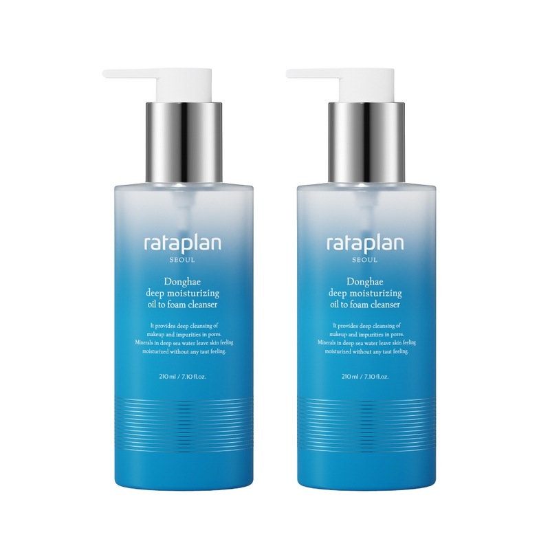 ラタプラン東海深層保湿オイルツーフォームクレンザー210ml X2個/クレンジングオイルフォームクレンジング毛穴ブラックヘッドホワイトヘッドフィジーディップクレンジング 5,244円