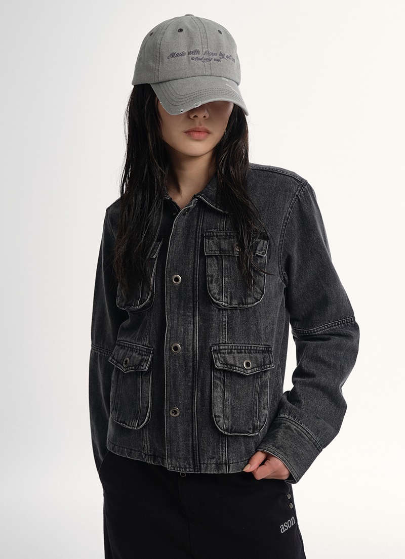 【AS"ON】 TAN DENIM JACKET 正規品
