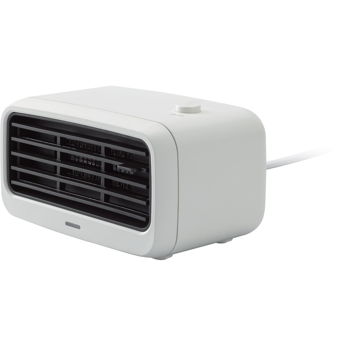 トップランド(Topland) セラミックヒーター 足元ヒーター 小型 省エネ 速暖 卓上 トイレ 洗面所 脱衣所 転倒防止センサー搭載 ホワイト SC-CH23WT