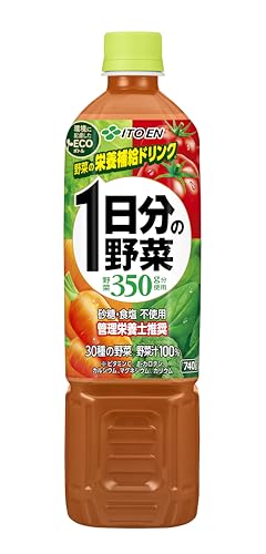 伊藤園 1日分の野菜 740g×15本 エコボトル
