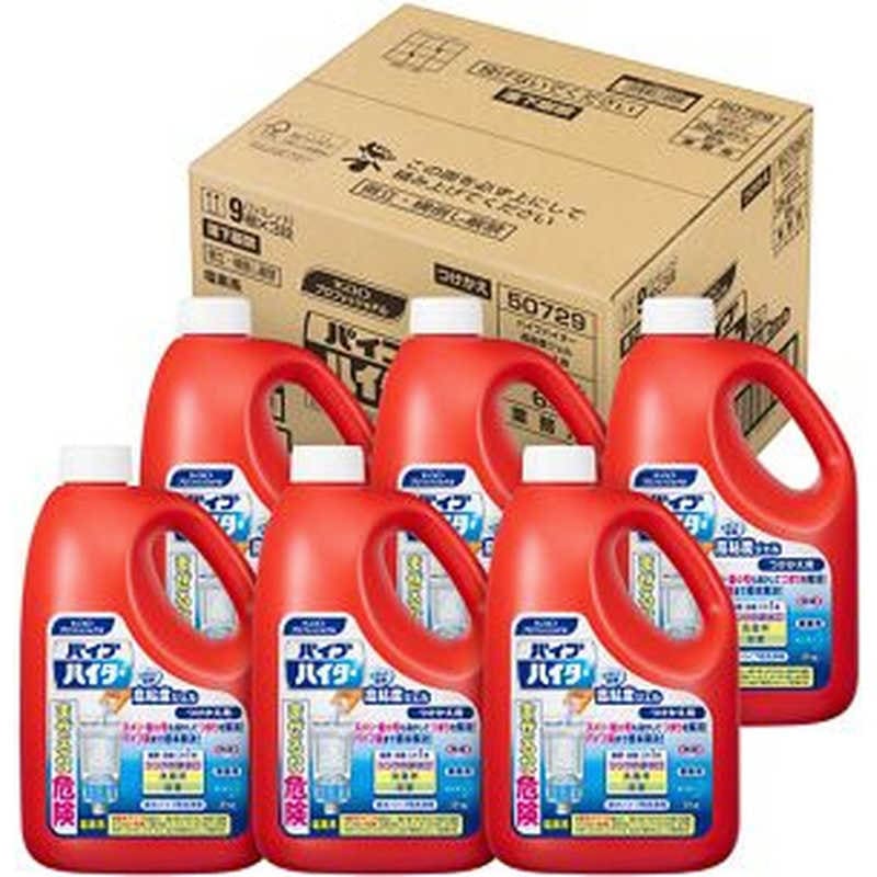 花王　【ケース】 パイプハイター 高粘度ジェル つけかえ用 業務用 2kg×6個