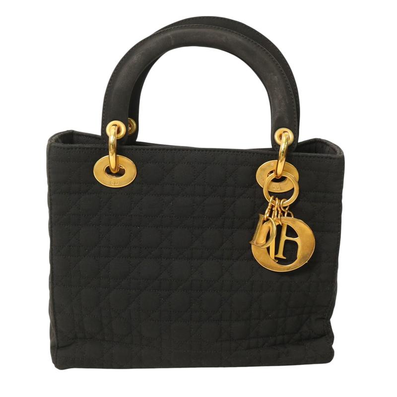 Dior レディディオール ハンドバッグ ブラック A-7939 45,600円