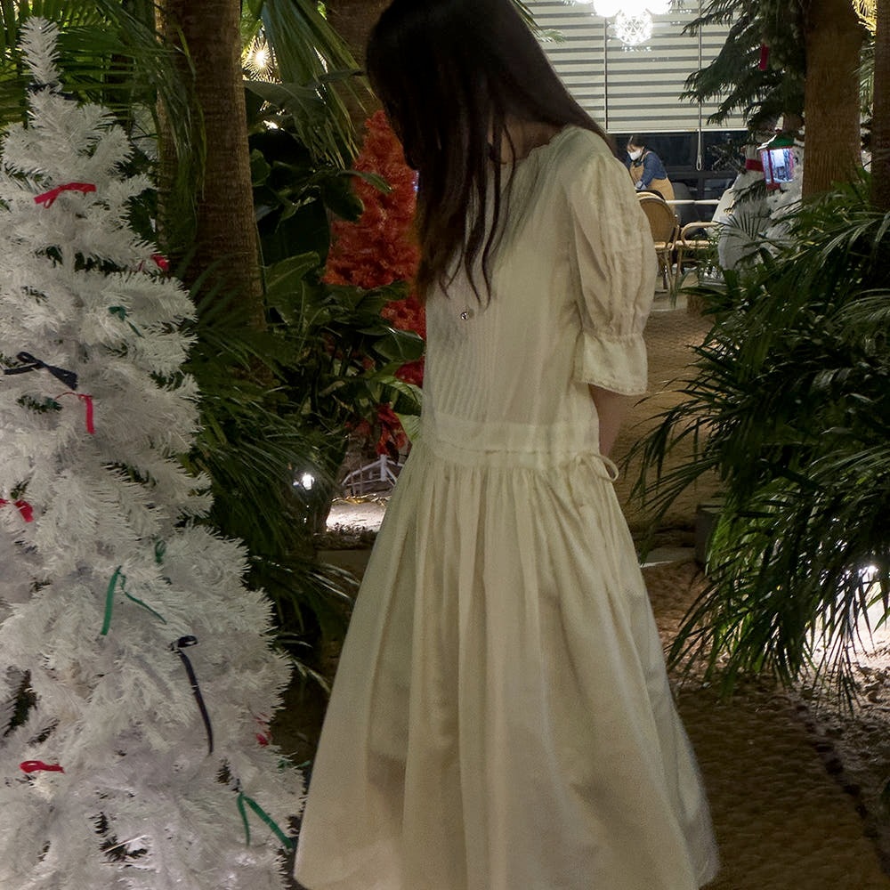 [ニューモッズルック] ビンテージ レース ワンピース