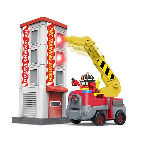 ロイビジュアル ロボカーポリー 消防救助プレイセット 6,162円