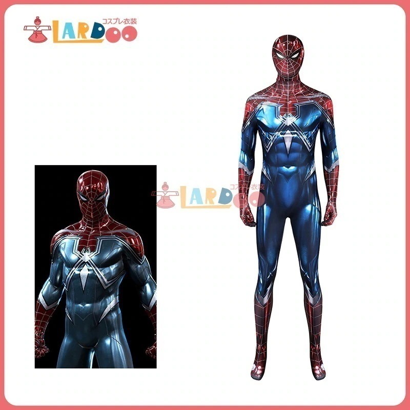 スパイダーマン2 PS5 Spider-man Resilient Suit ボデイー コスチューム コ スプレ衣装388
