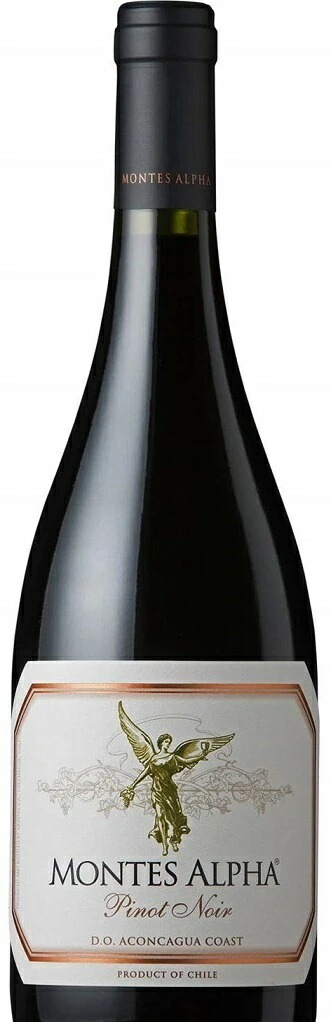 モンテス アルファ ピノノワール 750ml 12本［赤/ミディアム/チリ］【北海道東北四国九州沖縄県は別途送料がかかります】