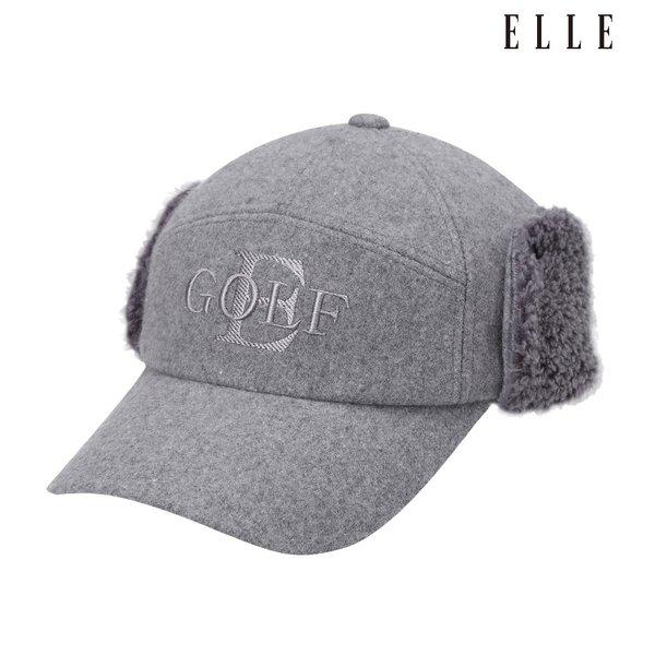 耳当てロゴ刺繍キャップ（メンズ）6K77401_932_CJ