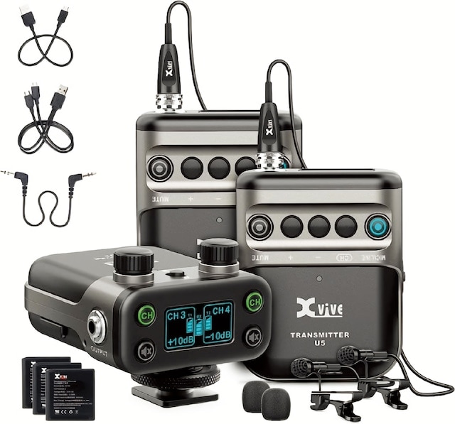 Xvive U5T2 ワイヤレス ピンマイク