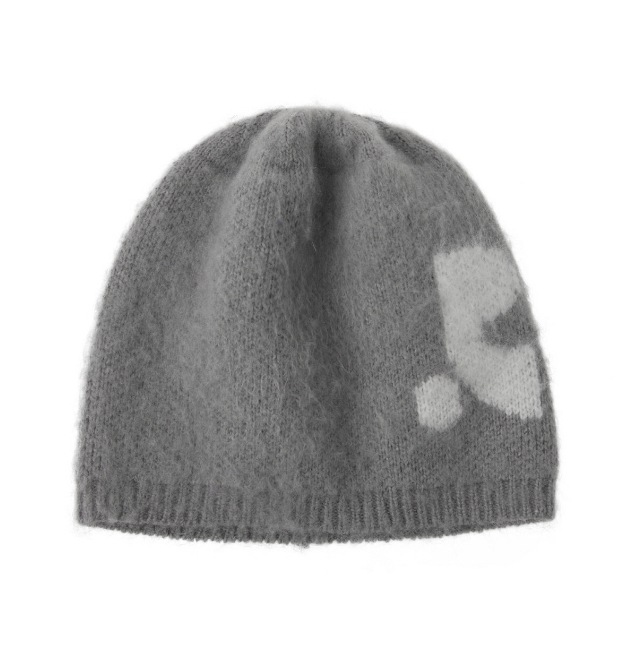 MOHAIR JACQUARD BEANIE 3色