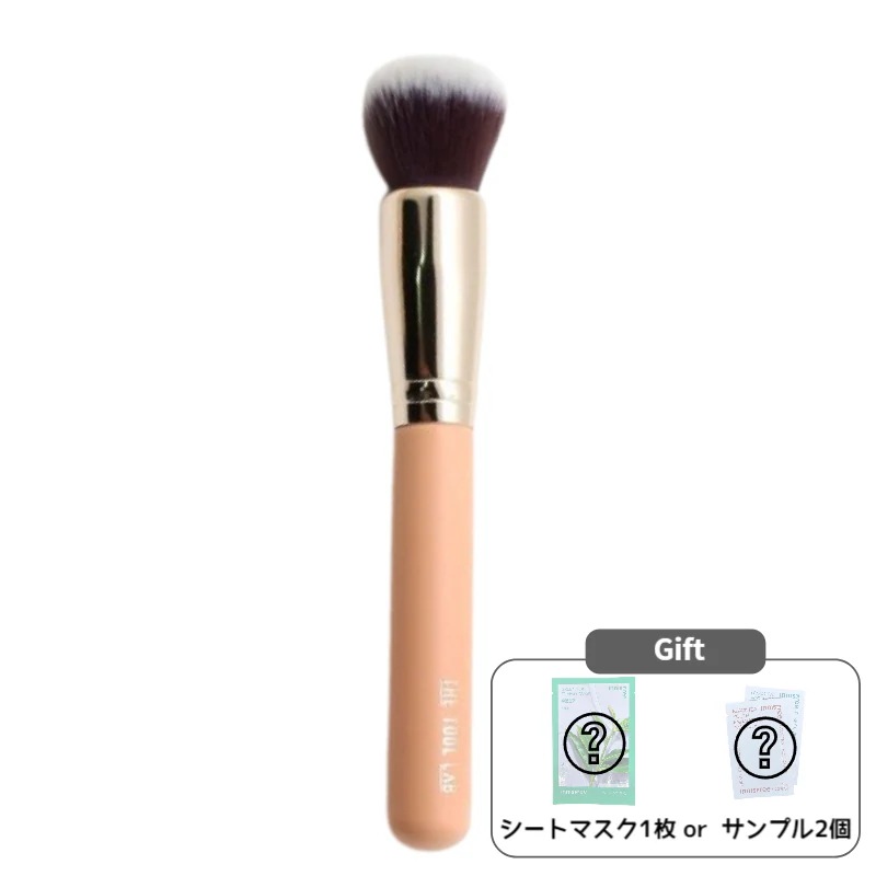 106 丸型 扇形 ファンデーション ブラシ