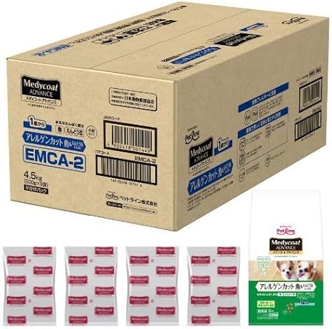 メディコート アドバンス アレルゲンカット 魚&えんどう豆たんぱく 1歳から【国産/アルミ小分け】 4.5kg(500g×9) 5,268円