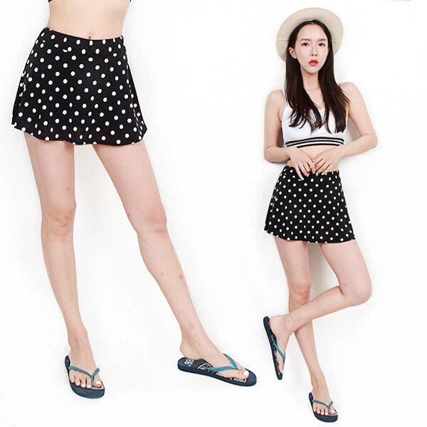 (BA)3部ドットフレアパンツ/22夏/ビーチウェア