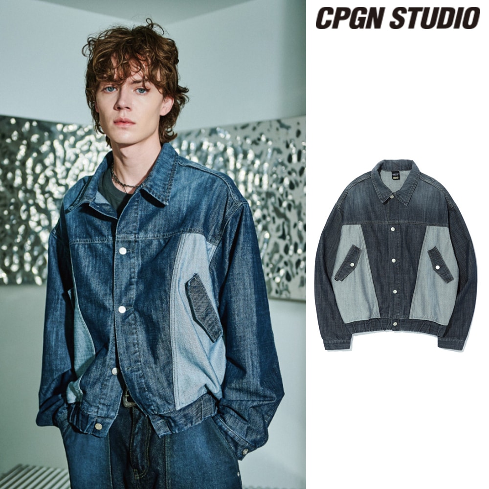 【CPGN STUDIO】 Trucker Denim Balloon Jacket