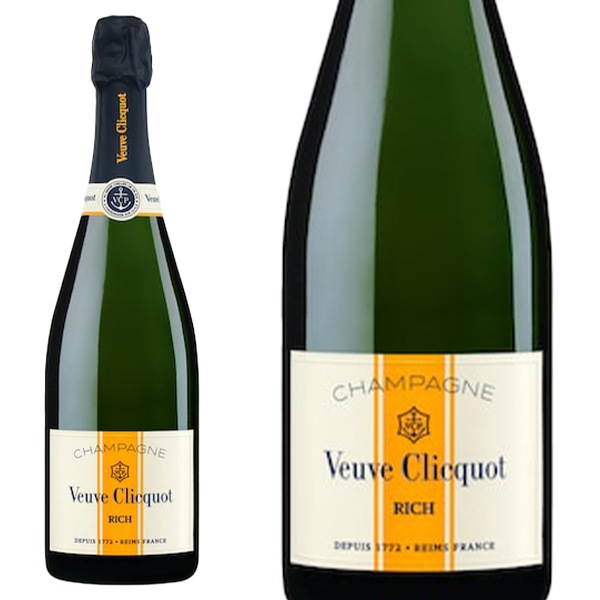 ヴーヴ クリコ シャンパーニュ リッチ ドゥー オン アイス ヴーヴ クリコ社 AOCシャンパーニュ 正規 白 やや甘口 シャンパーニュVeuve Clicquot Champagne Ri