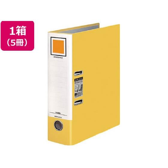 レバッチファイル A4 とじ厚48 黄 5冊 コクヨ ﾌ-AL290NY