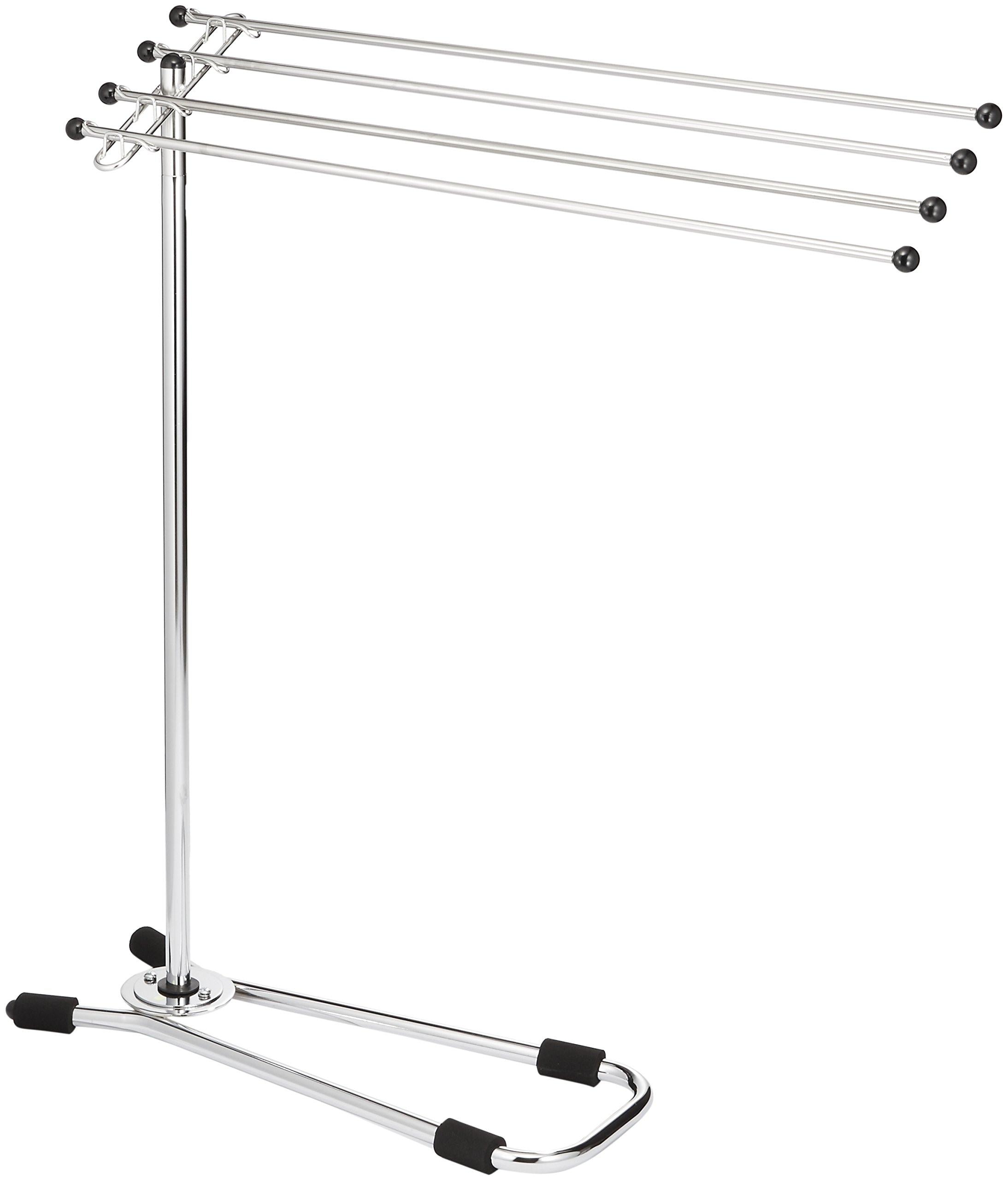 大木製作所 バスタオルハンガー 4枚分 室内用 折りたたみ式 コンパクト 省スペースタオルハンガー 00394-4