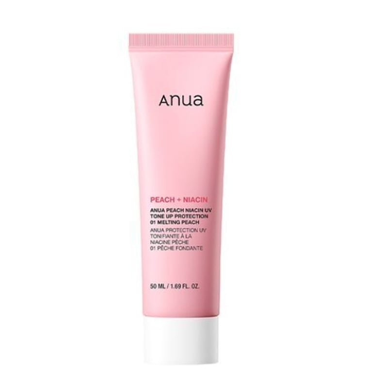 韓国コスメAnua トーンアップ日焼け止め 桃 ナイアシン UVプロテクション 50mL