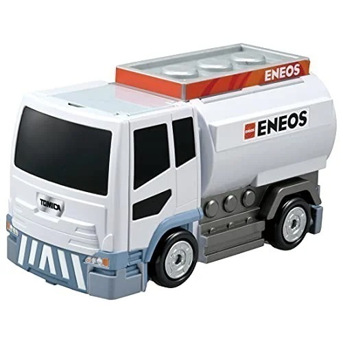 『 トミカ ぶるっと給油 ! おしごと変形ガソリンスタンド ENEOS 』 ミニカー 車 おもちゃ unisex 3歳以上 玩具安全基準合格 STマーク認証
