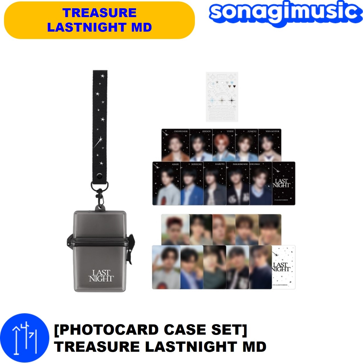 [公式] [PHOTOCARD CASE SET] TREASURE LASTNIGHT MD トレジャー 公式 グッズ