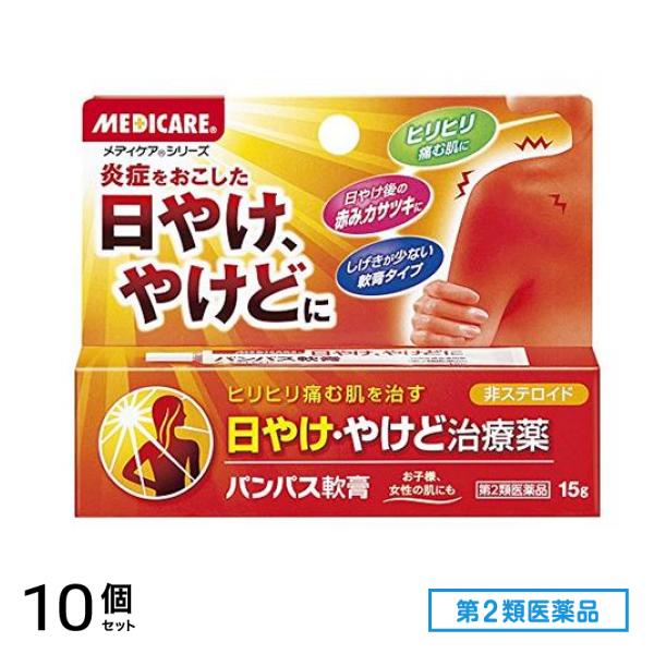 第２類医薬品 パンパス軟膏 15g 10個セット