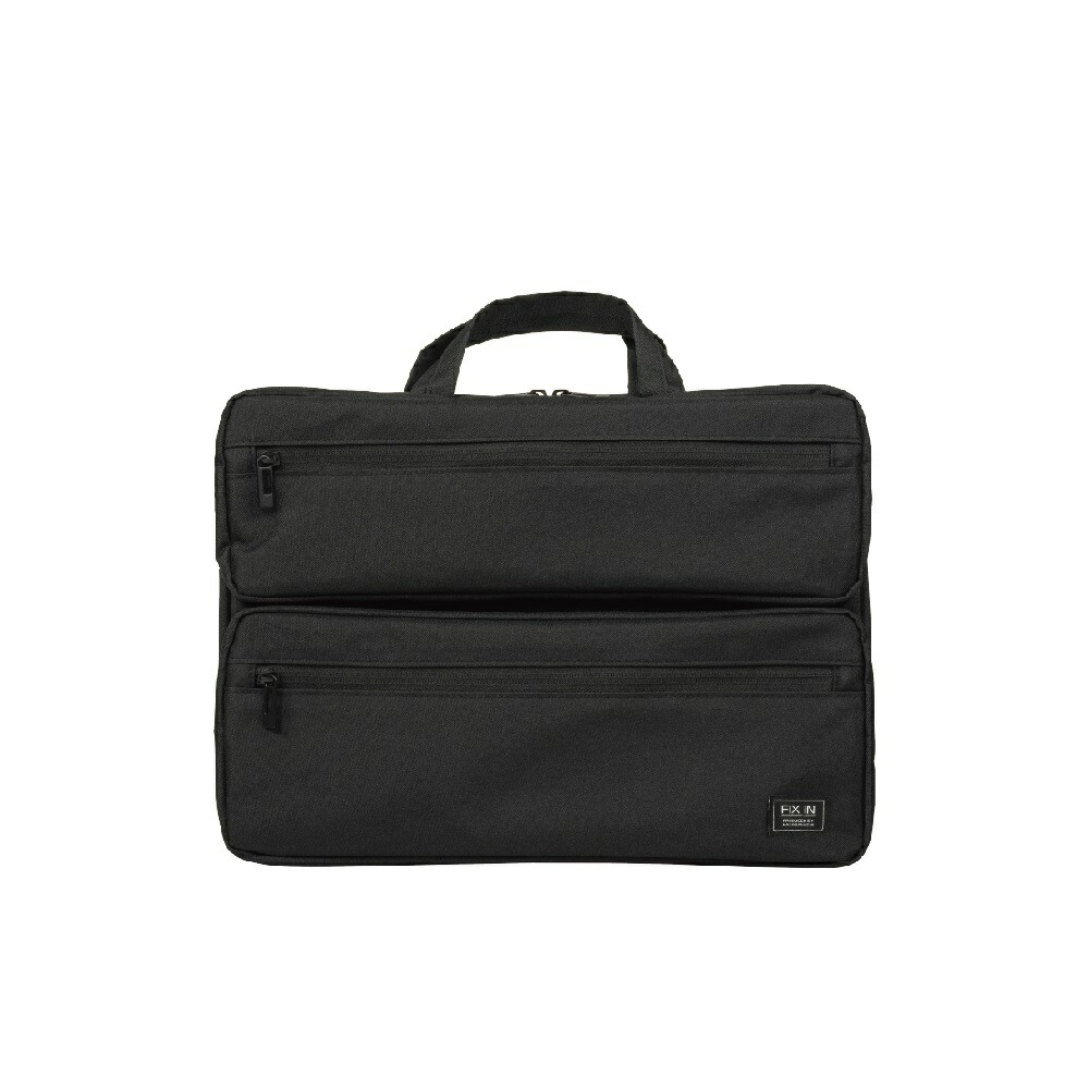 15インチ汎用PCインナーバッグ 2ポケット付 ブラック SZC-FC151908BK