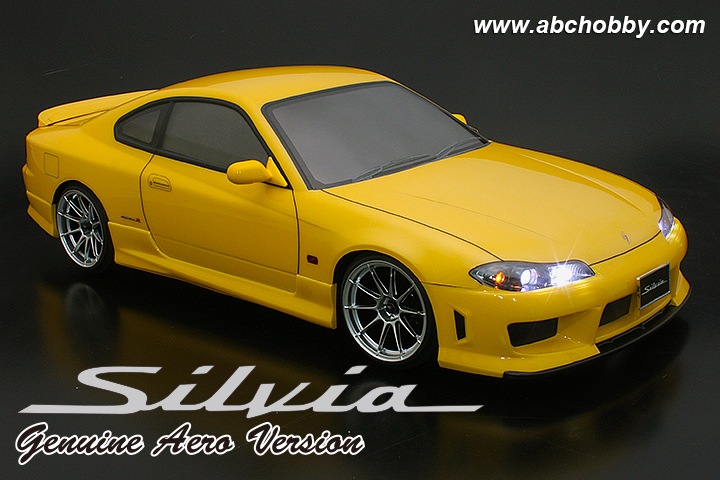 ABCホビー 【再生産】1/10 バリバリCUSTOM！　！　 ： NISSAN S15 シルビア ジェニュインエアロ仕様【67190】 ラジコン用 ABC 67190 ニッサン S15 シルビア ジ