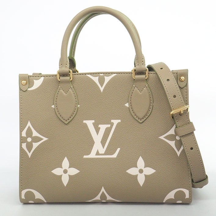 【新品同様】ルイ ヴィトン オンザゴー PM モノグラムジャイアント レディース 【トートバッグ】