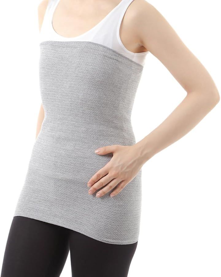 遠赤外線備長炭腹巻 ボディウォーマー ロング 日本製 2枚セット