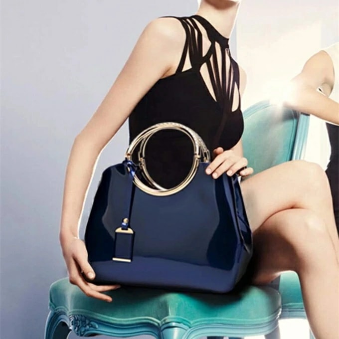 ミニマリスト ダブルハンドル スクエアバッグ