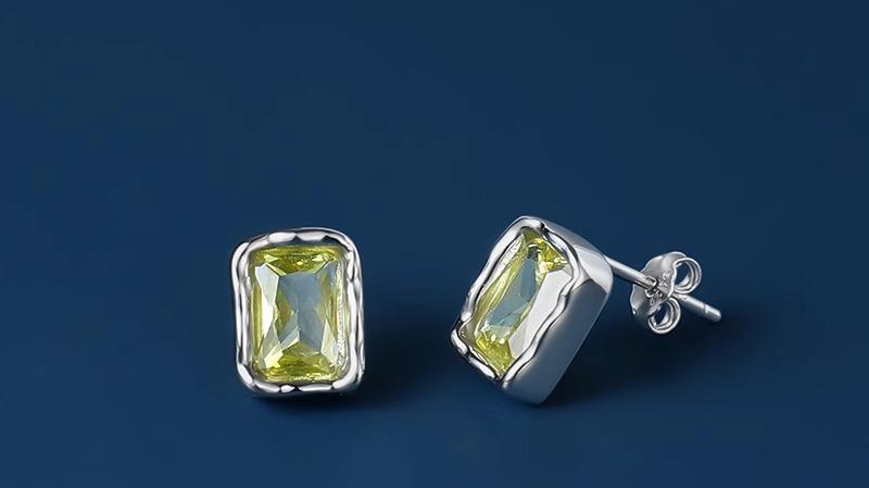 ピアス エレガント フレンチ ピアス 秋冬 レトロ ピアス ピアス シルバー 宝石 キラキラ