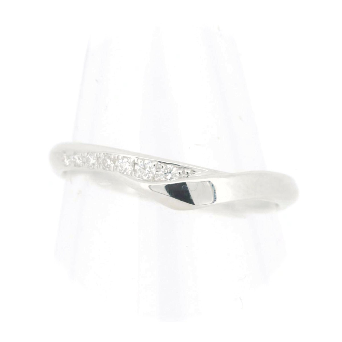 ニワカ ダイヤモンド リング 指輪 10.5号 単衣 HITOE Pt950(プラチナ) 質屋出品