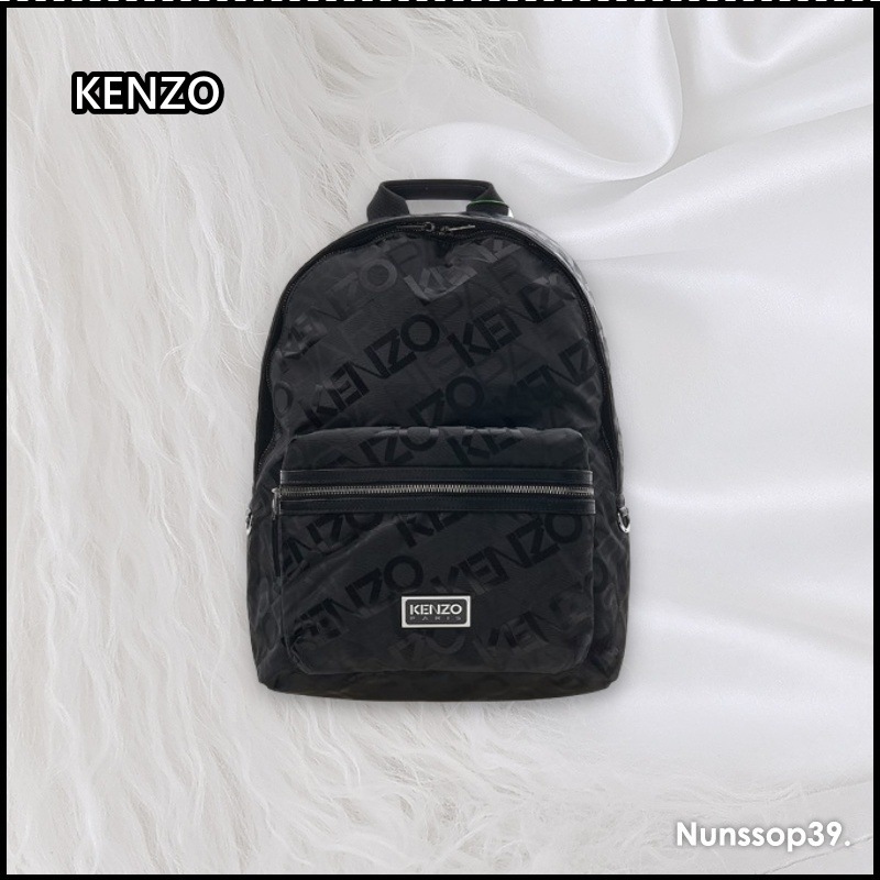 KENZO FD65SA503FW1 99 ロゴ ジャカード バックパック