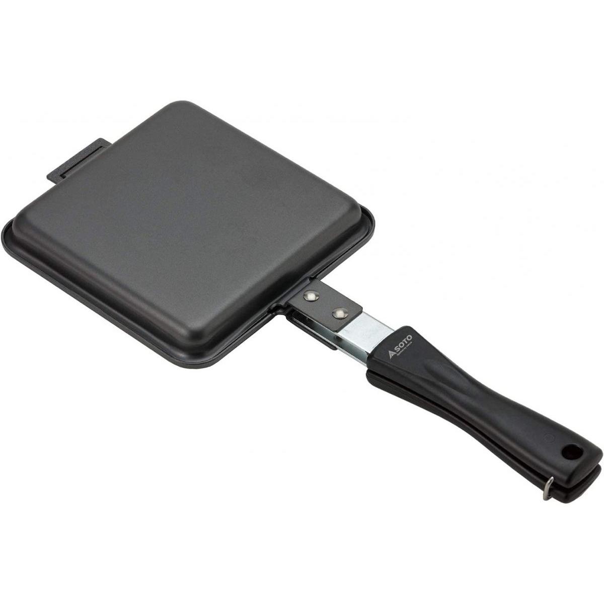 SOTO トーストサンドパン ST-951 ホットサンド 鉄製 キャンプ アウトドア IH ガス火 オール熱源