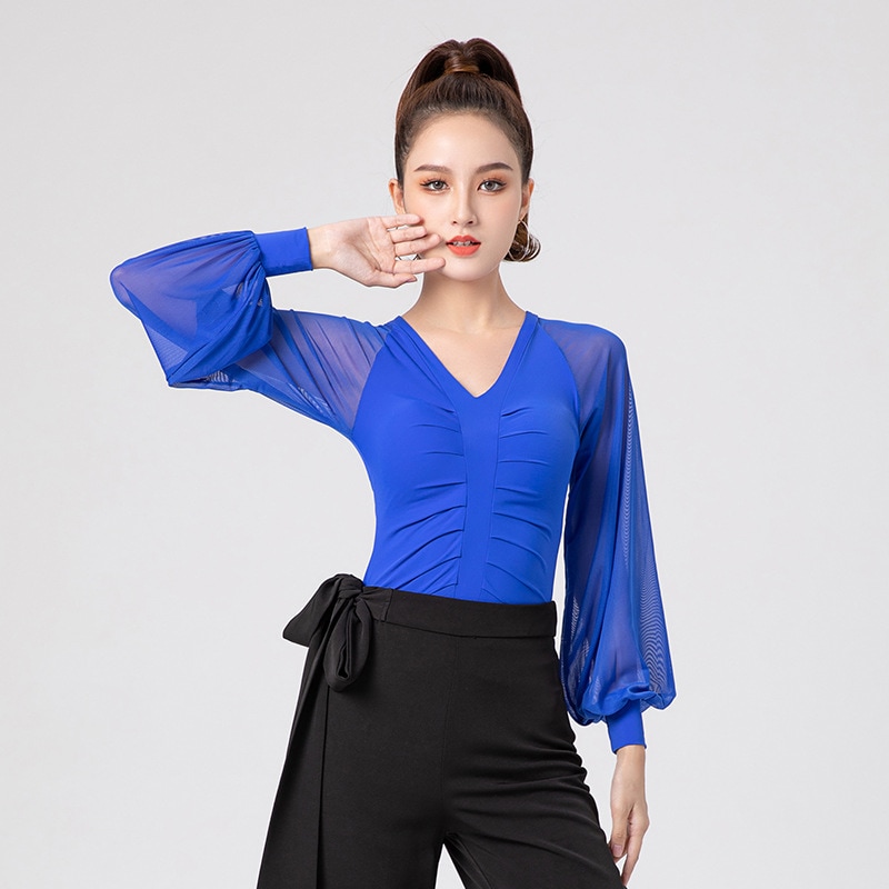 ジッターバグ ダンス服 レディース 練習着 トップス 国家標準 ラテンダンス ボディトレーニングウェア トップス 秋冬 4,749円